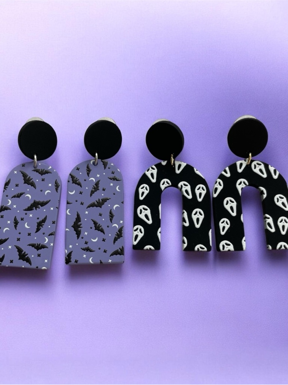 Spooky Cute 👻 2 Pairs Halloween Earrings